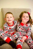 Christmas Long Sleeve Jumpsuit - Trendsi