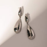 Stainless Steel Dangle Earrings - Trendsi - Flyclothing LLC
