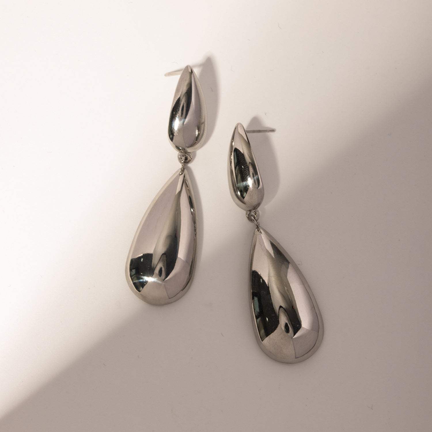 Stainless Steel Dangle Earrings - Trendsi - Flyclothing LLC