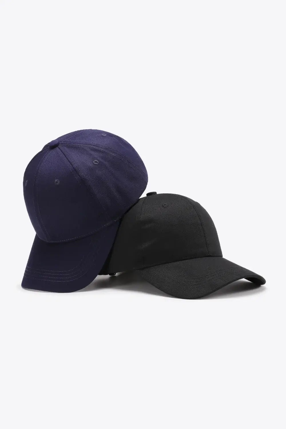 Plain Adjustable Cotton Baseball Cap - Trendsi - Flyclothing LLC