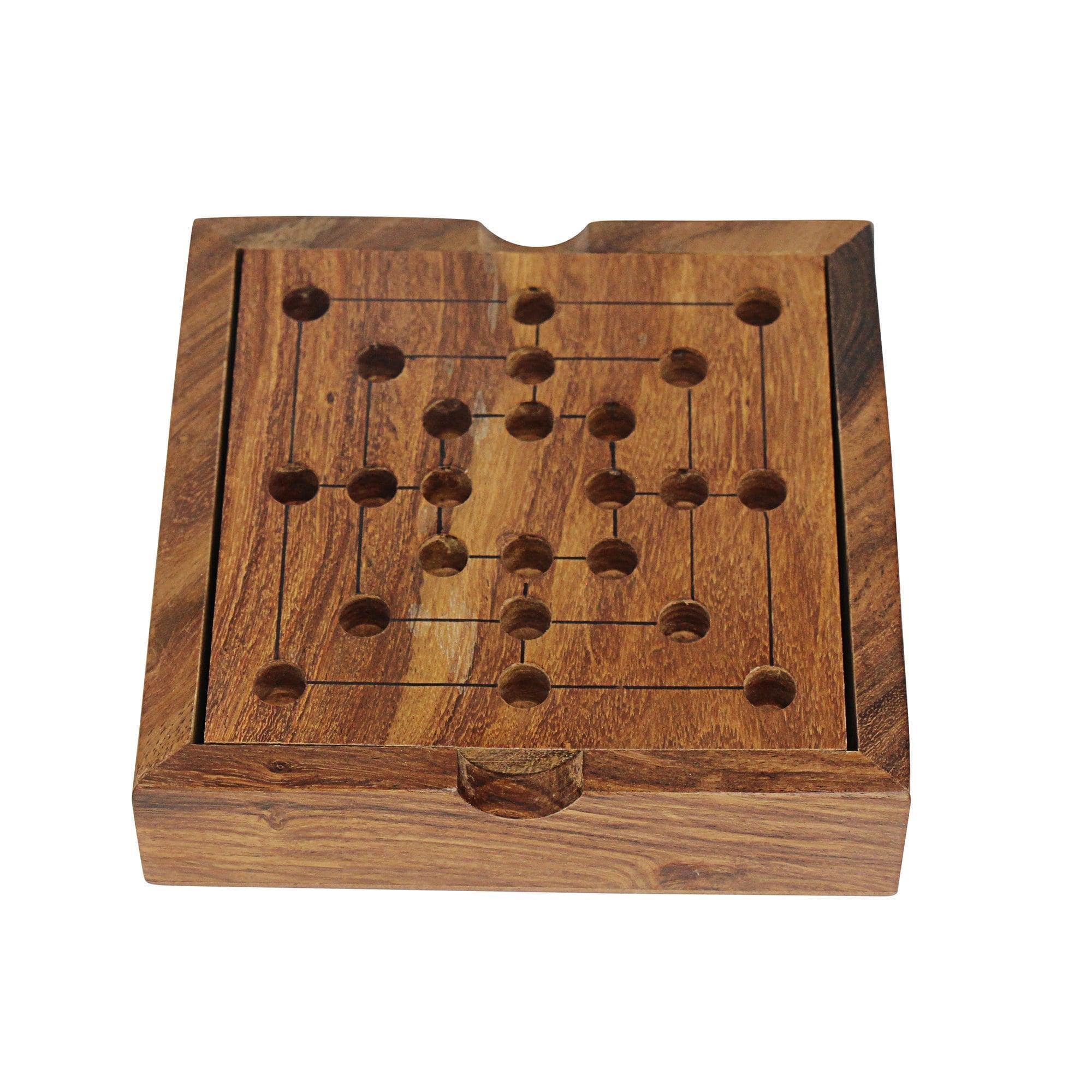 Handmade Nine Men Morris Game - Asha Handicrafts