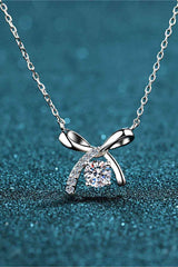 Moissanite 925 Sterling Silver Necklace - Trendsi - Flyclothing LLC
