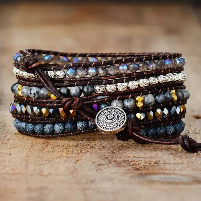 Agate Beaded Bracelet - Trendsi - Flyclothing LLC