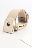PU Elastic Snap Closure Belt - Trendsi - Flyclothing LLC