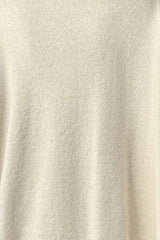 Slit V-Neck Dropped Shoulder Sweater - Trendsi - Flyclothing LLC