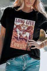 LONG LIVE COWGIRLS Graphic Tee - Flyclothing LLC