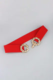 Zinc Alloy Buckle Elastic Belt - Trendsi - Flyclothing LLC