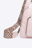 Take A Trip PU Leather Sling Bag - Trendsi - Flyclothing LLC