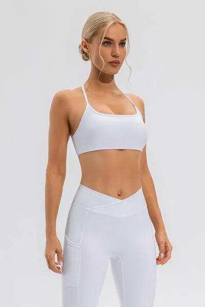 Crisscross Spaghetti Strap Active Cami - Trendsi - Flyclothing LLC