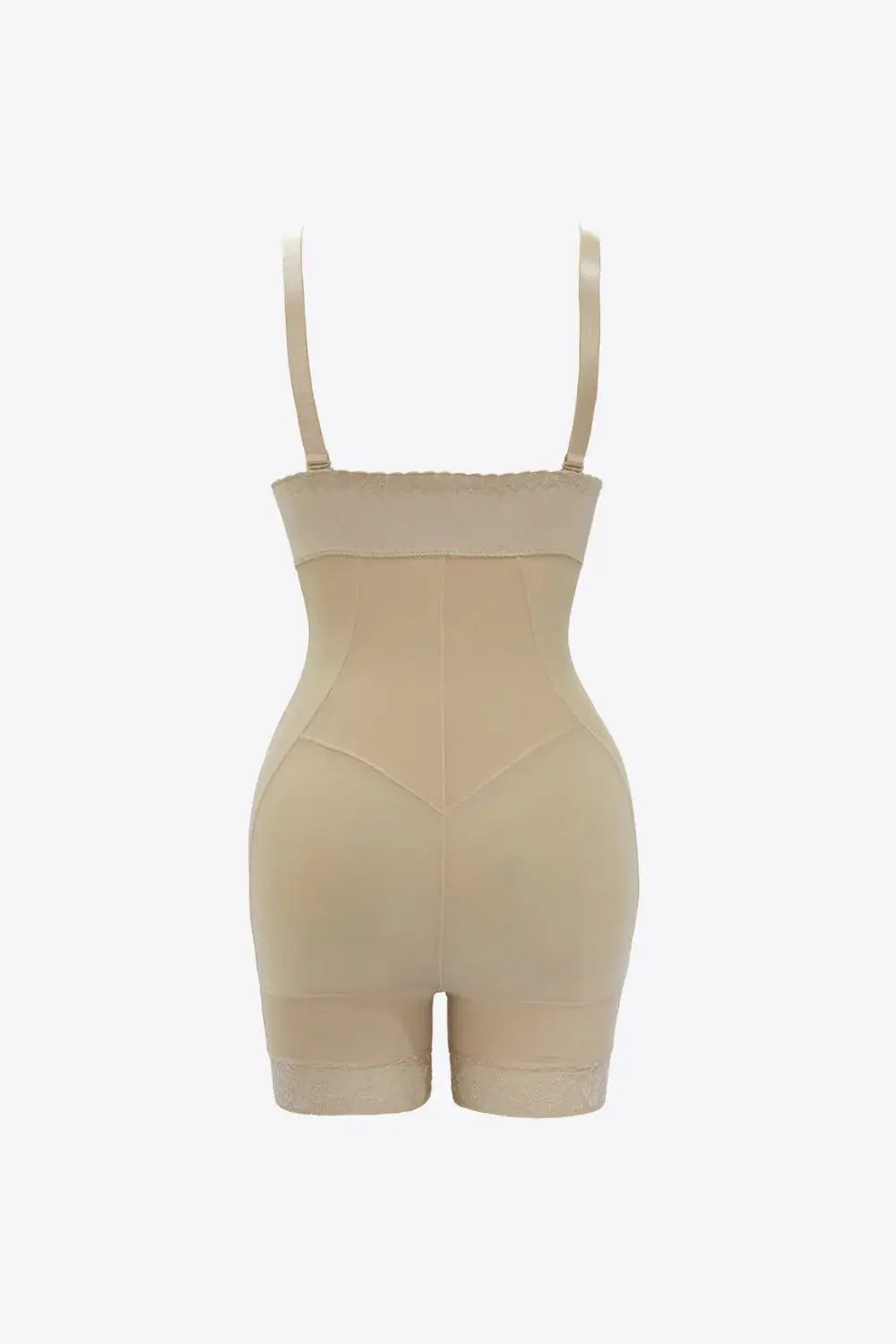 Full Size Zip Up Under-Bust Shaping Bodysuit - Trendsi - Flyclothing LLC