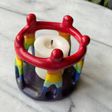 Rainbow Circle of Friends Painted Sculpture, 3 to 3.5-inch - SMOLArt