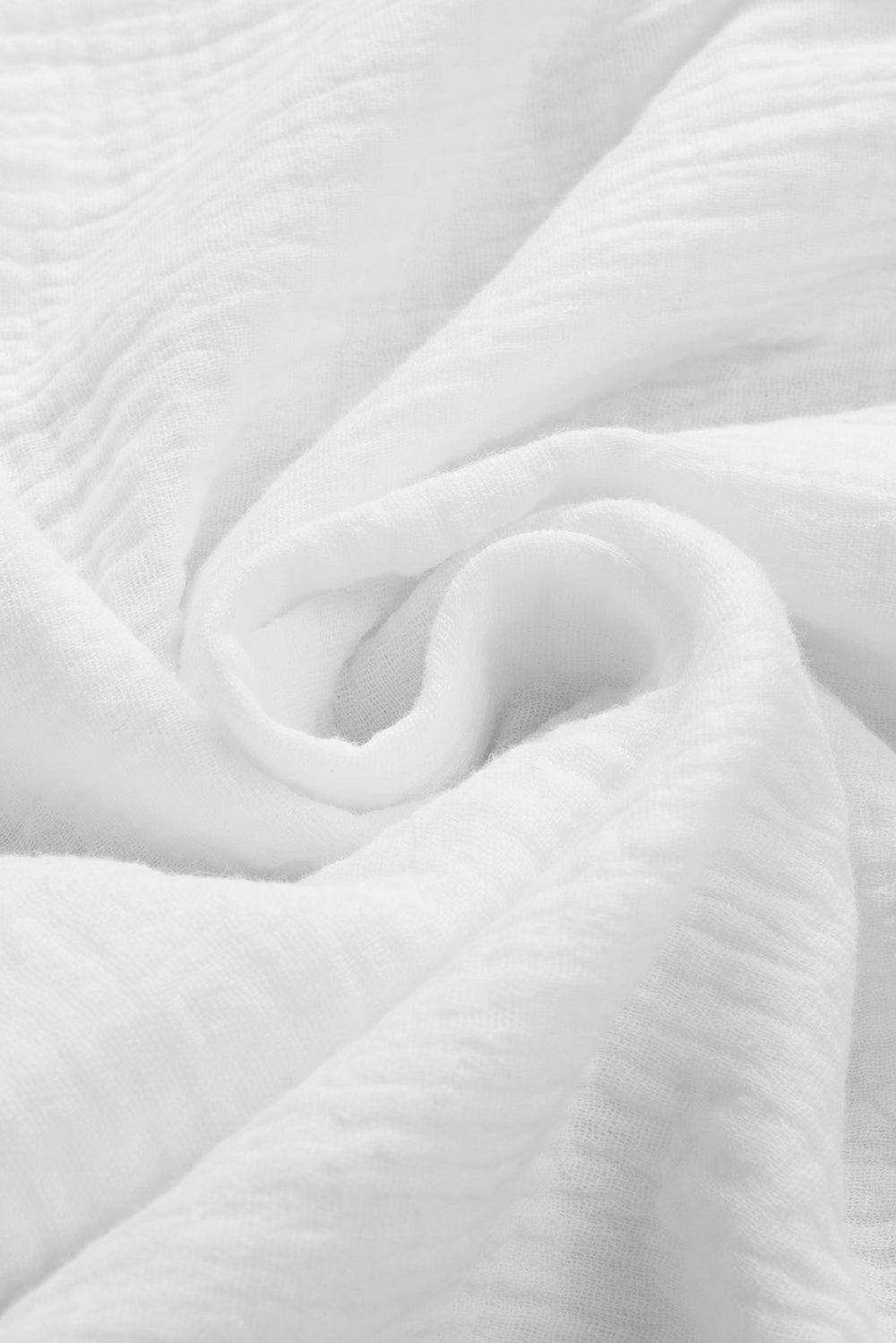 Dropped Shoulder V-Neck Blouse - Trendsi - Flyclothing LLC