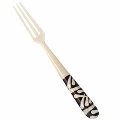 Long Batik Bone Appetizer Forks, Set of 2 - Jedando