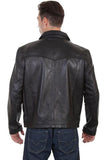 Scully BLACK /SOFT TOUCH LAMB WESTERN YOKE/CONCEALED JACKET - Scully Leather