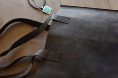 Kiko Leather Raw Edge Tote - Kiko