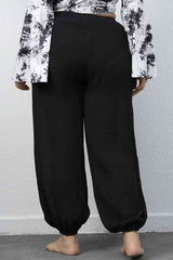 Plus Size Drawstring Jogger Pants - Trendsi - Flyclothing LLC