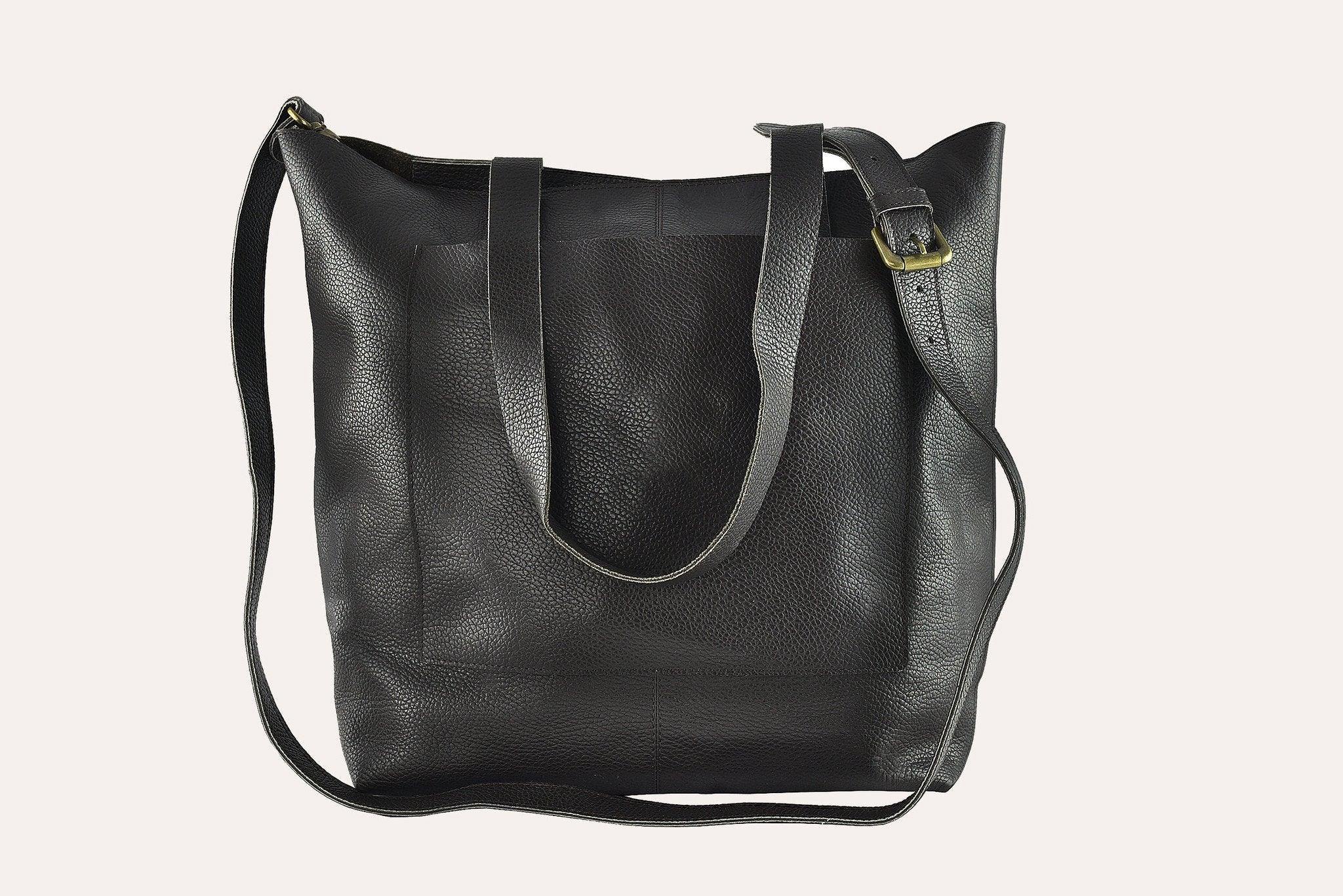 Kiko Leather Journalist Tote - Kiko