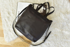 Kiko Leather Journalist Tote - Kiko