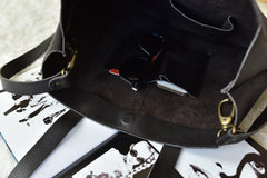 Kiko Leather Journalist Tote - Kiko