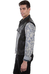 Scully BLACK /SOFT TOUCH LAMB JEAN/CONCEALED VEST - Flyclothing LLC