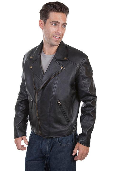 Scully BLACK /SOFT TOUCH LAMB MOTORCYCLE/CONCEALED JACKET - Flyclothing LLC