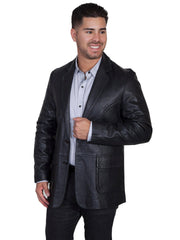 Scully BLACK LAMB LACED BLAZER - Scully Leather