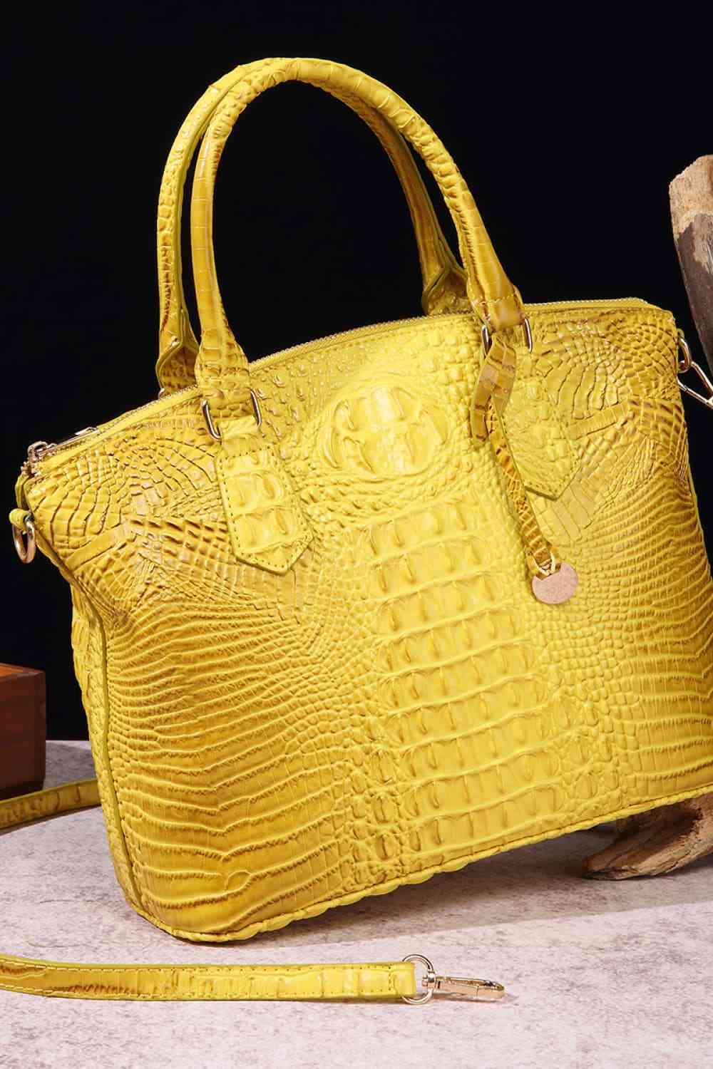 PU Leather Handbag - Trendsi - Flyclothing LLC