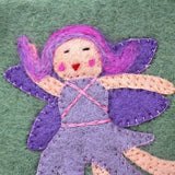 Hand Crafted Felt Starry Fairy Pouch - Global Groove Direct