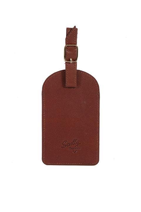 Scully TAWNY LG. LUGGAGE TAG - RECTANGULAR - Scully Leather