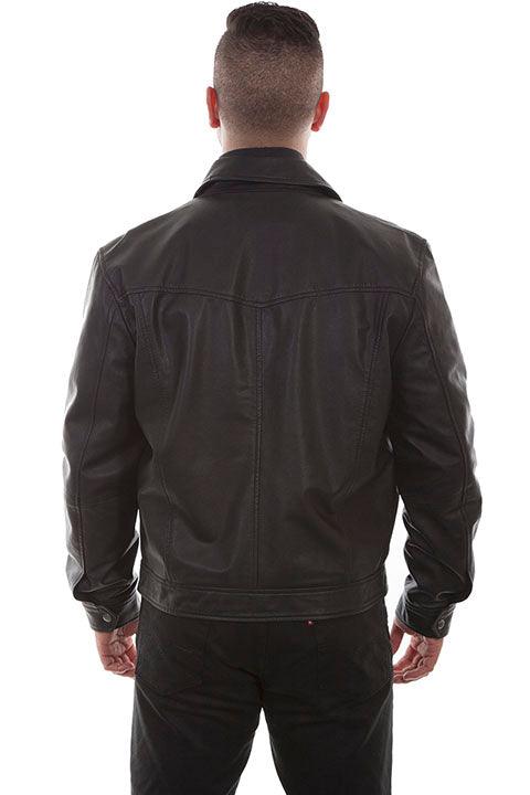 Scully Leather Black Lamb Mens Jacket - Flyclothing LLC