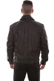 Scully Leather Black Lamb Mens Jacket - Scully Leather