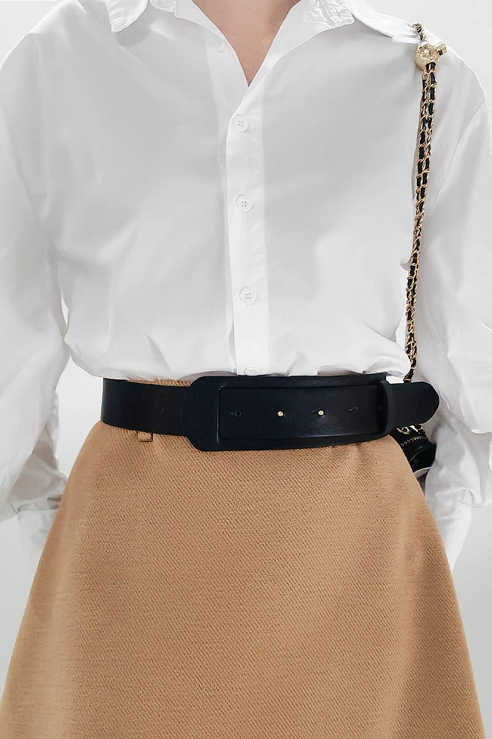 PU Leather Belt - Trendsi