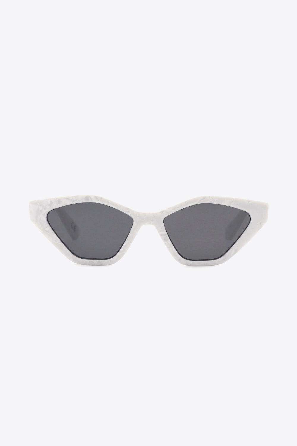 Cat Eye Polycarbonate Sunglasses - Trendsi - Flyclothing LLC