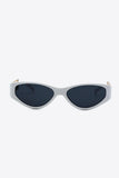 Chain Detail Temple Cat Eye Sunglasses - Trendsi