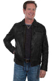 Scully Leather Black Mens Jacket - Scully Leather