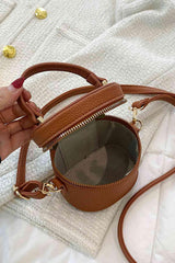 PU Leather Crossbody Bag - Trendsi