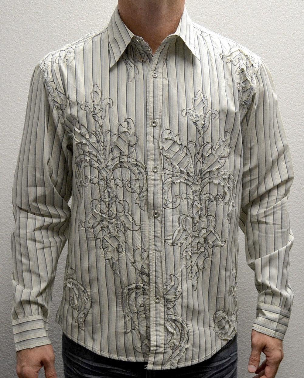 Roar Clothing Stripe Aiden Shirt - Flyclothing LLC