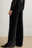 Loose Fit High Waist Long Pants with Pockets - Trendsi