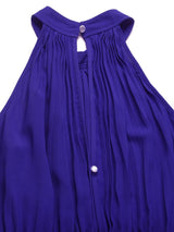 Cutout Tied Pleated Sleeveless Jumpsuit - Trendsi - Flyclothing LLC
