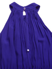 Cutout Tied Pleated Sleeveless Jumpsuit - Trendsi