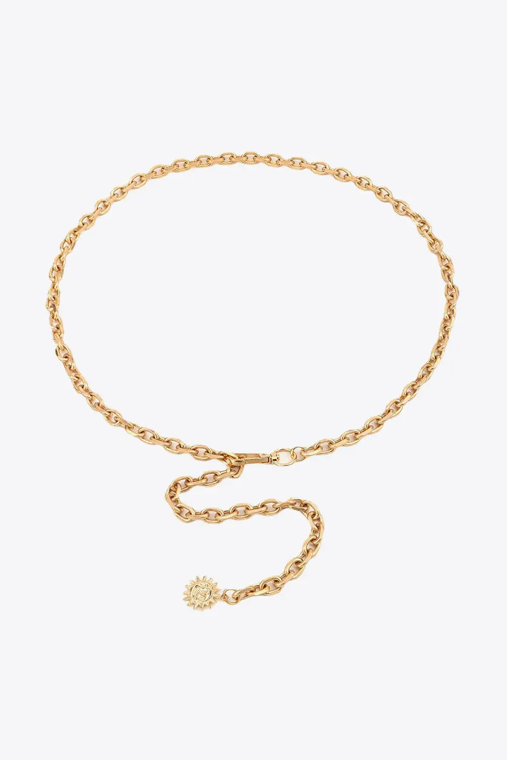 Sun Iron Chain Belt - Trendsi - Flyclothing LLC