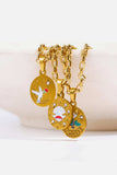 Stainless Steel 18K Gold-Plated Necklace - Trendsi - Flyclothing LLC
