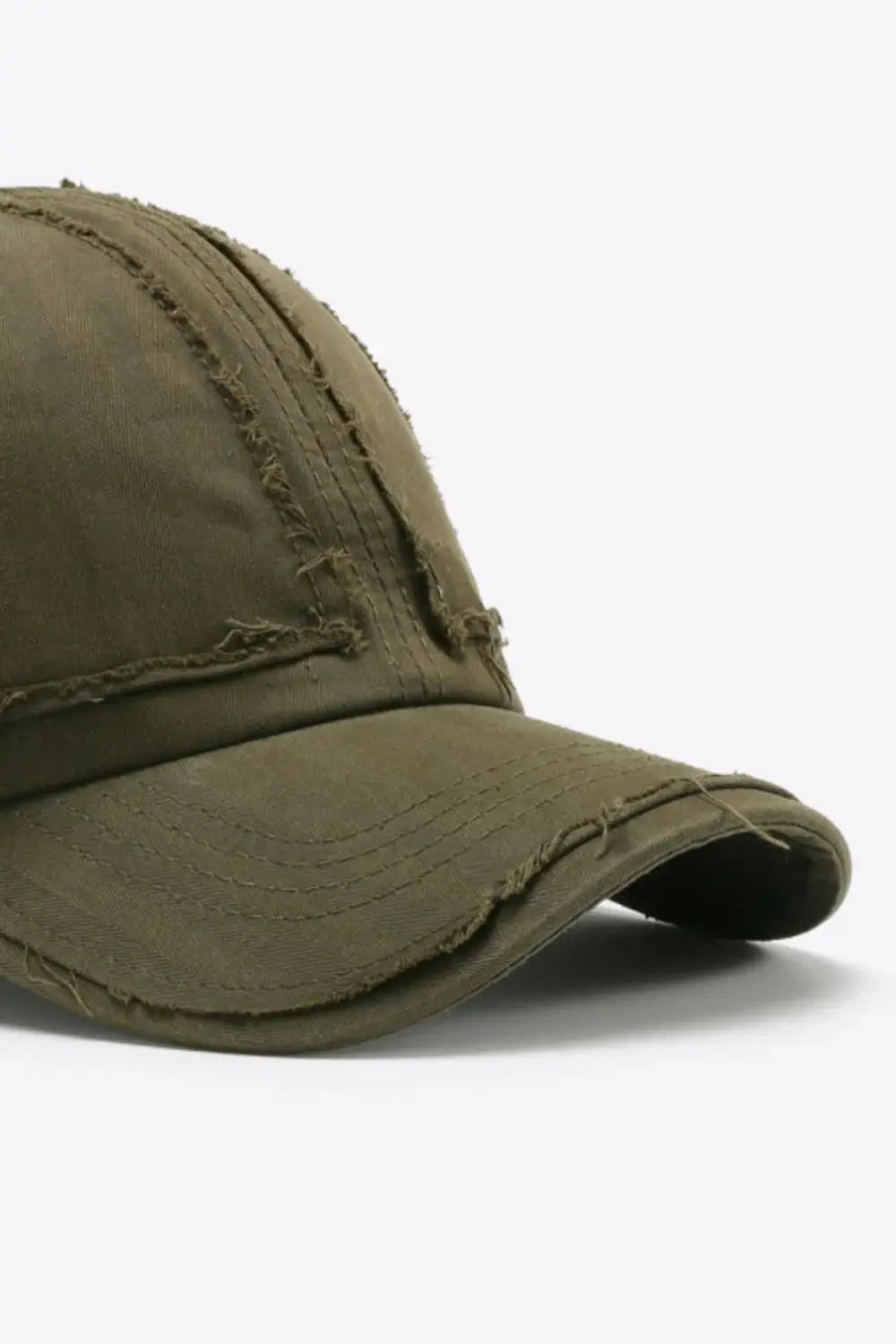 Distressed Adjustable Baseball Cap - Trendsi - Flyclothing LLC