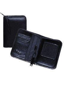 Scully BLACK ZIP PILOT CASE - Scully Leather