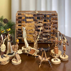 Banana Fiber Nativity Set - Esther Kariuki - Esther Kariuki