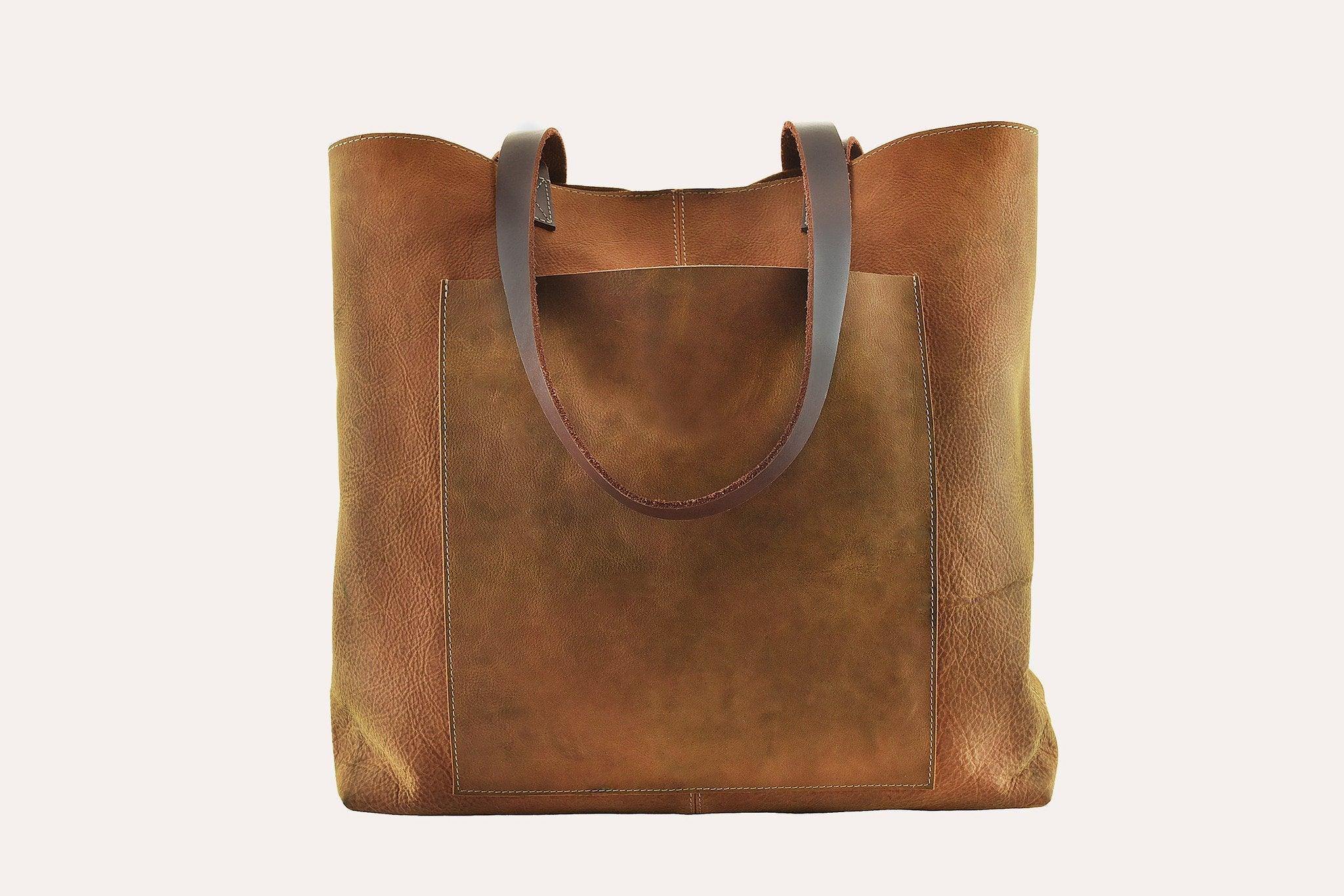 Kiko Leather PCH Tote Brown - Kiko