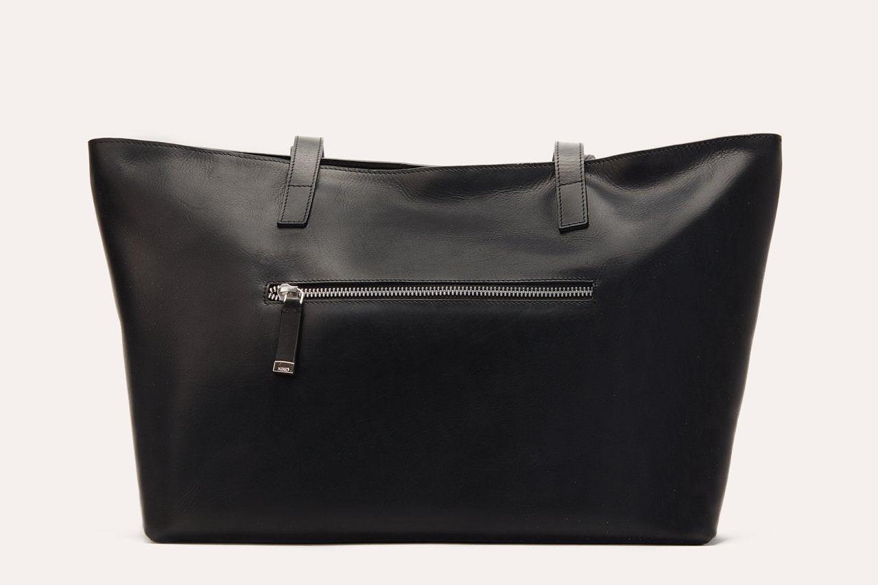 Kiko Leather Mid Zip Tote - Kiko