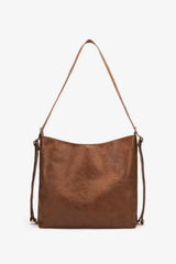 Large PU Leather Crossbody Bag - Trendsi - Flyclothing LLC