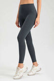 High Waist Skinny Active Pants - Trendsi - Flyclothing LLC