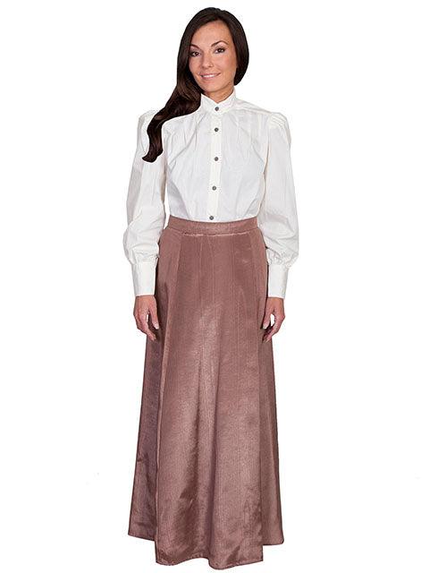 Scully CHOCOLATE MOIRE SKIRT - Flyclothing LLC